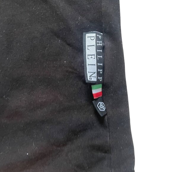 Philipp Plein Brown Platinum Cut Skull Graphic T-Shirt S - Picture 5 of 9